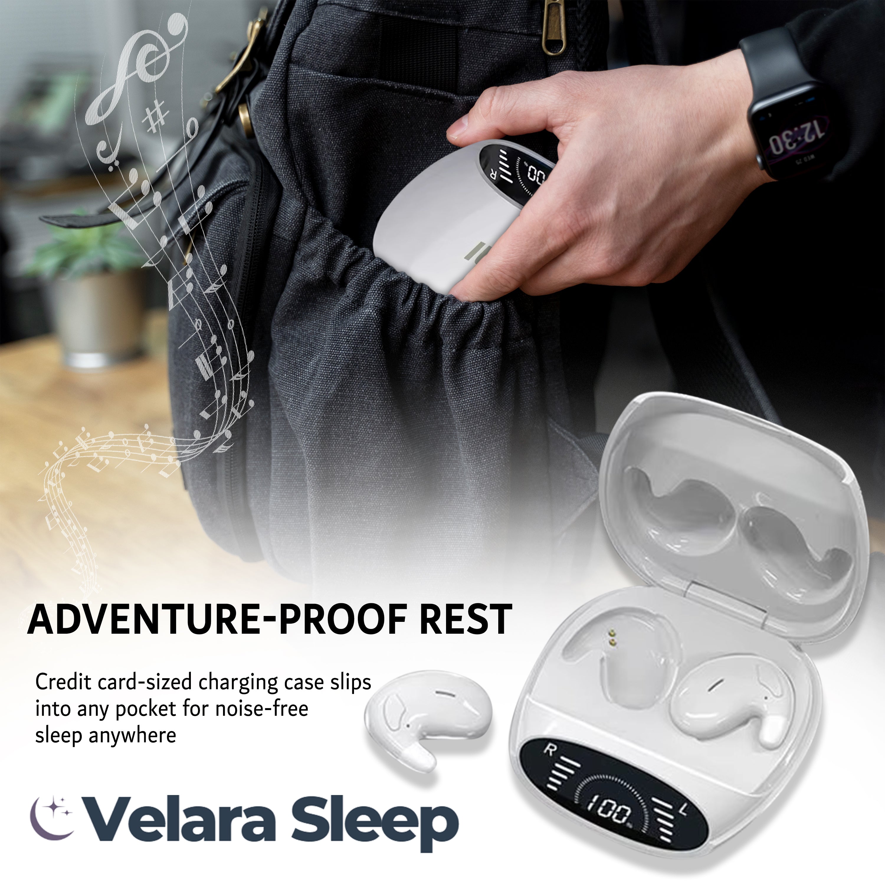 VelaraSleep Nox™ Earbuds